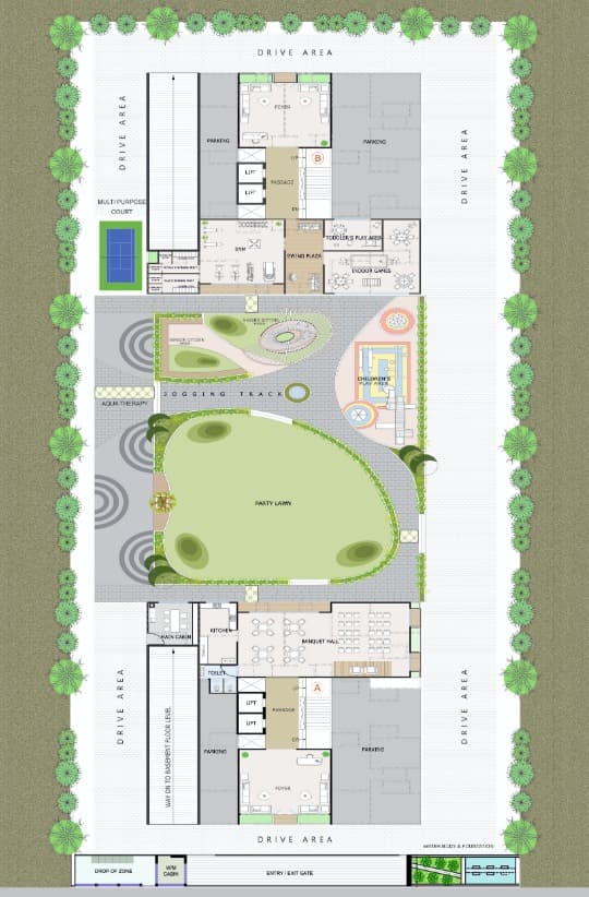 Premium 3 BHK Flat for Sale in Althan, Surat. in Althan