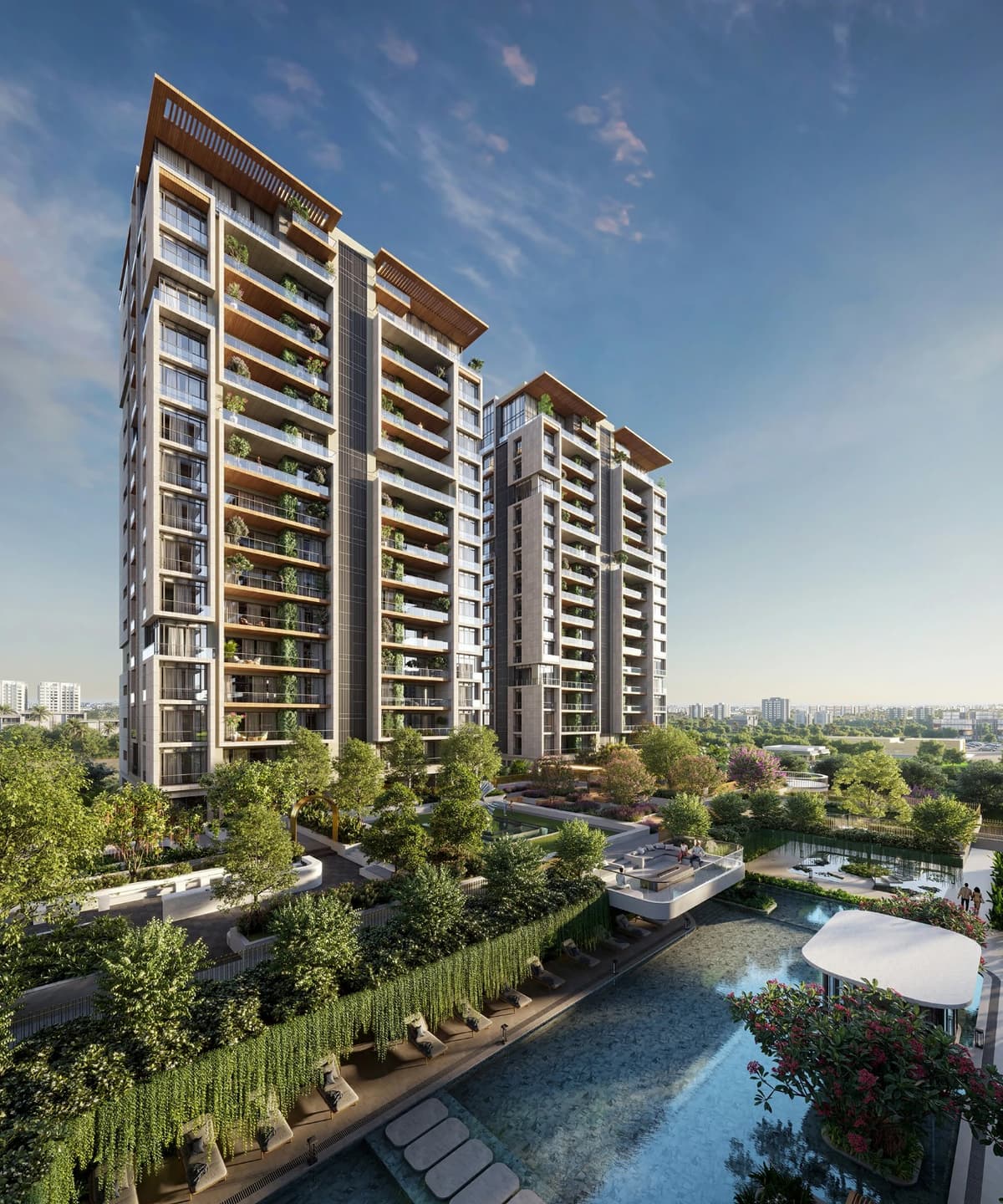 5 & 6 BHK Excluive Flats & Penthosue - On University Road, Surat. in Vesu