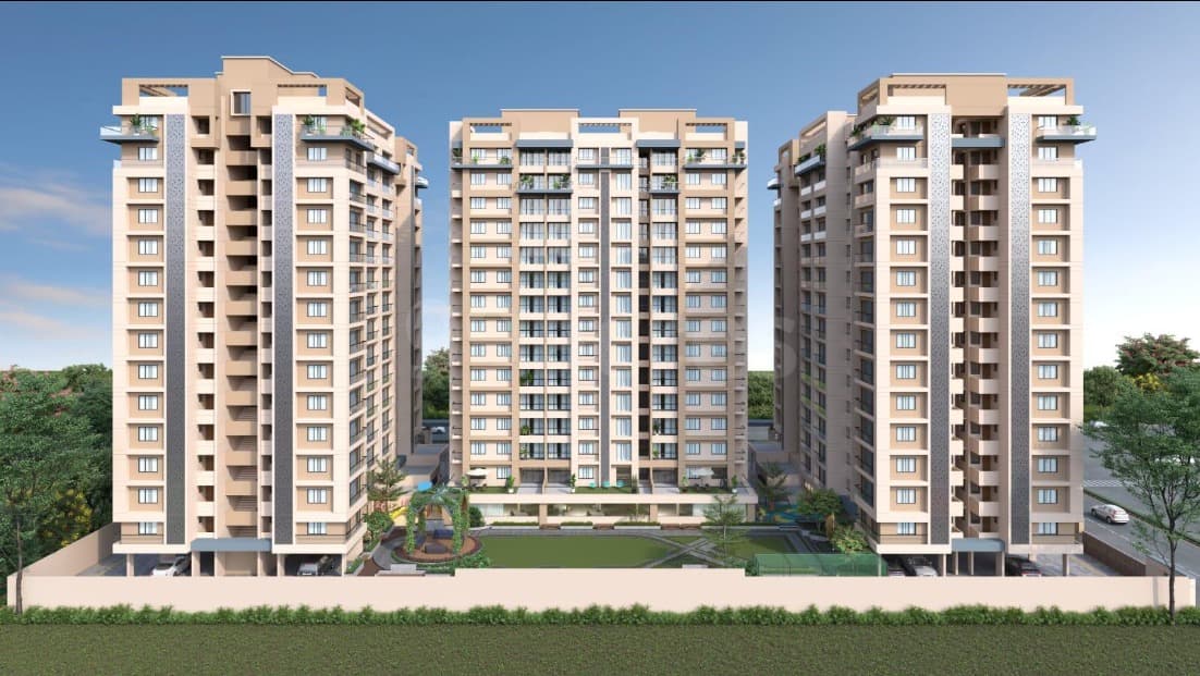 2 BHK New Construction Flat For Sale - New Althan, Surat. in Althan