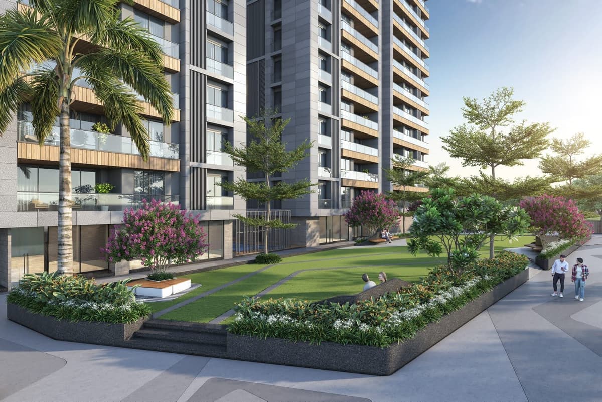 3 BHK Luxurious Flat For Sale On VIP Road, Vesu, Surat. in Vesu