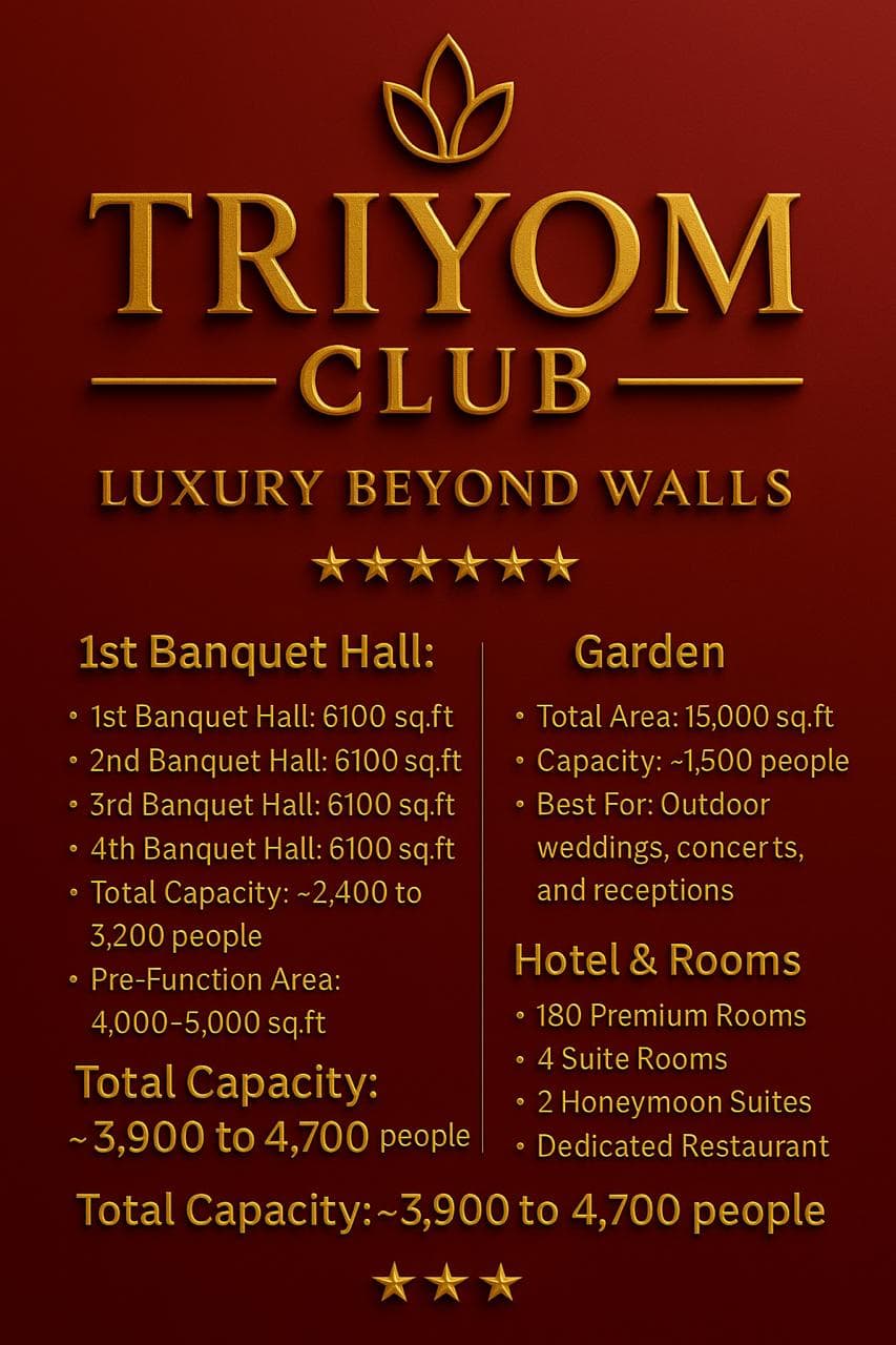 Triyom Club Membership for Sale in Surat | Premium Lifestyle in Vesu