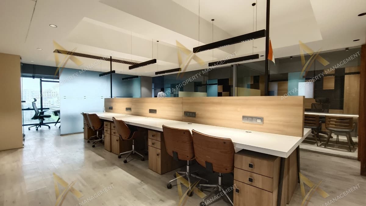 Fully Furnished Office For Rent - Vesu Main Road, Surat. in Vesu